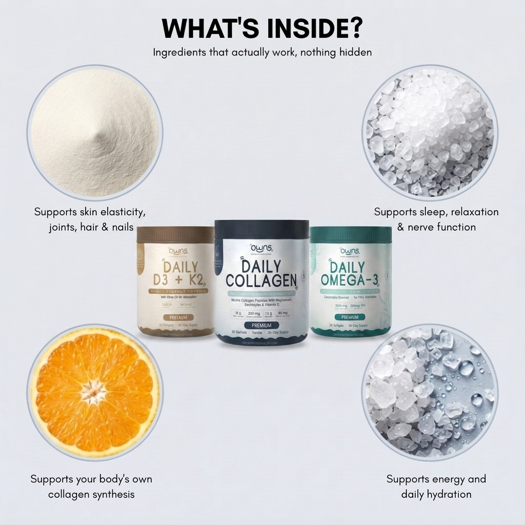 OWN5 Daily Foundation | 3-in-1 Daily Essentials for Adults 45+