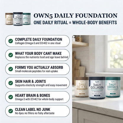 OWN5 Daily Foundation | 3-in-1 Daily Essentials for Adults 45+