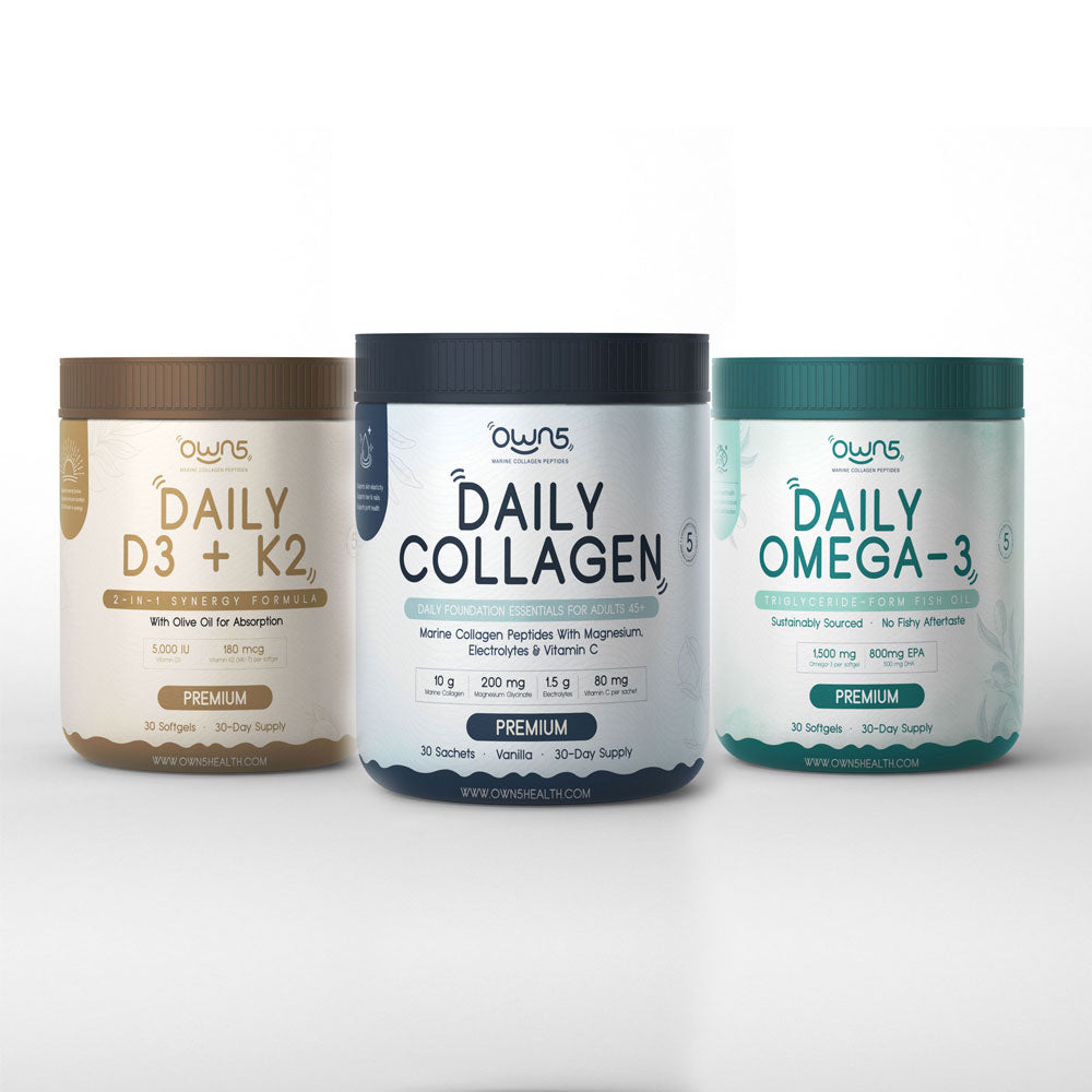 OWN5 Daily Foundation | 3-in-1 Daily Essentials for Adults 45+